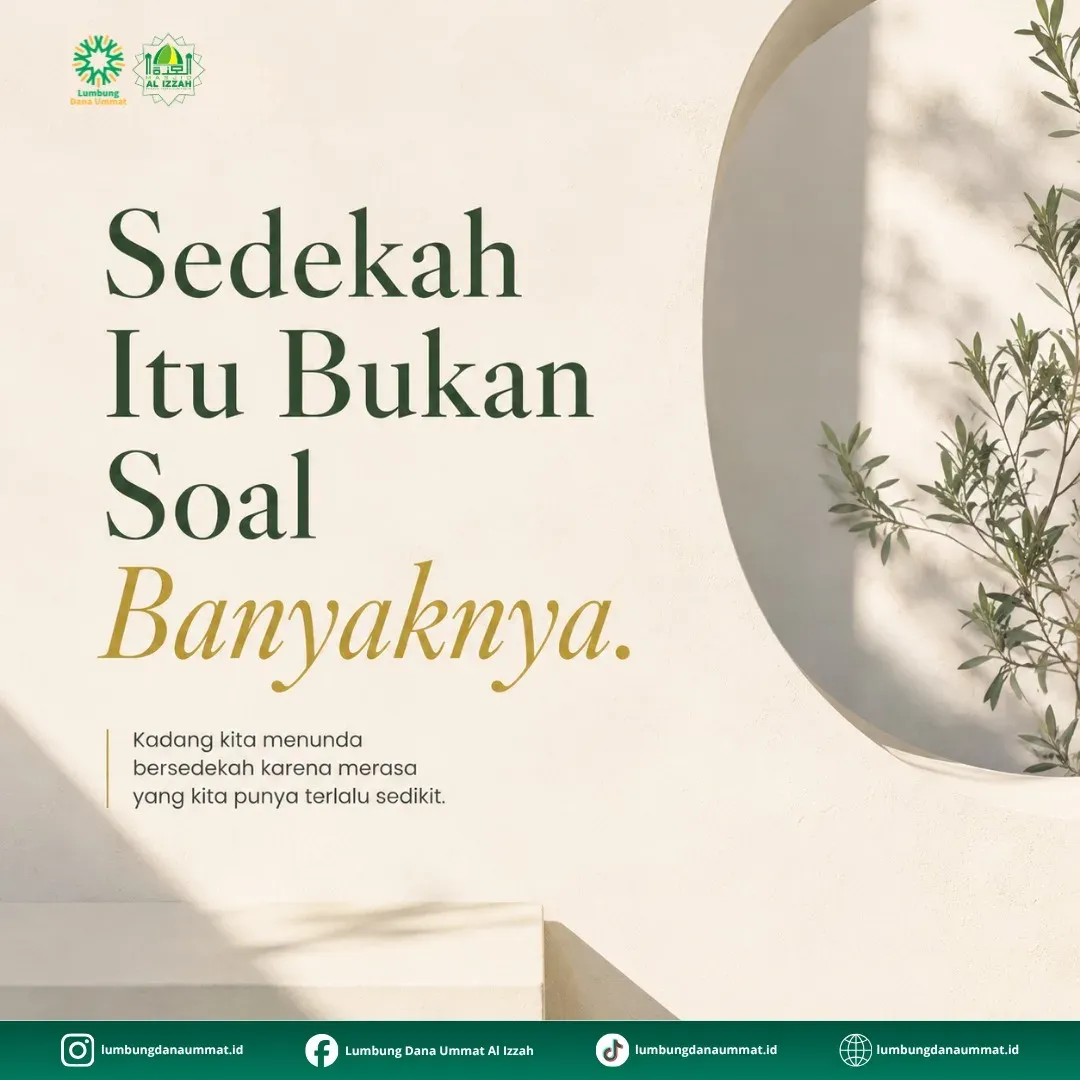 Jangan Menunggu Punya Banyak untuk Berbagi