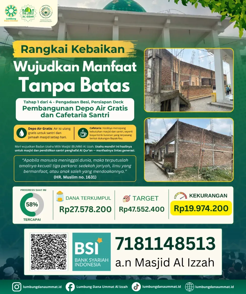 Rangkai Kebaikan Wujudkan Manfaat Tanpa Batas