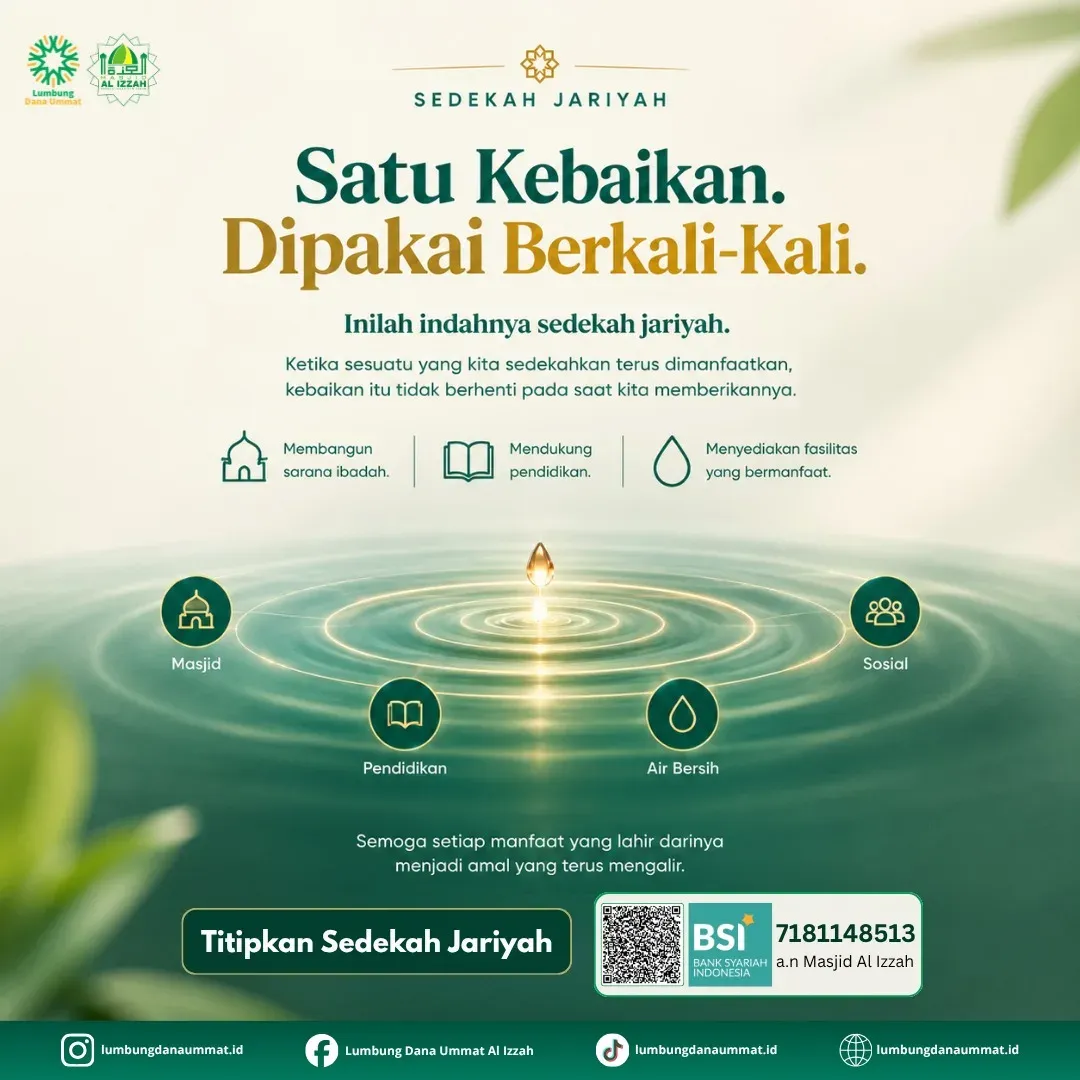 Satu Kebaikan, Dipakai Berkali-Kali